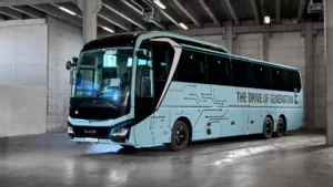 Gambar Rekomendasi bus listrik besar MAN Lion Coach E