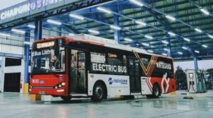 Gambar Bus listrik transjakarta, fungsi bus listrik kecil