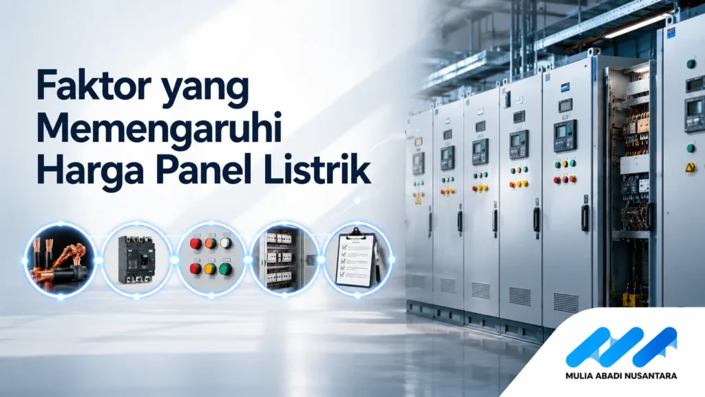 Faktor yang memengaruhi harga panel listrik industri dan gedung.