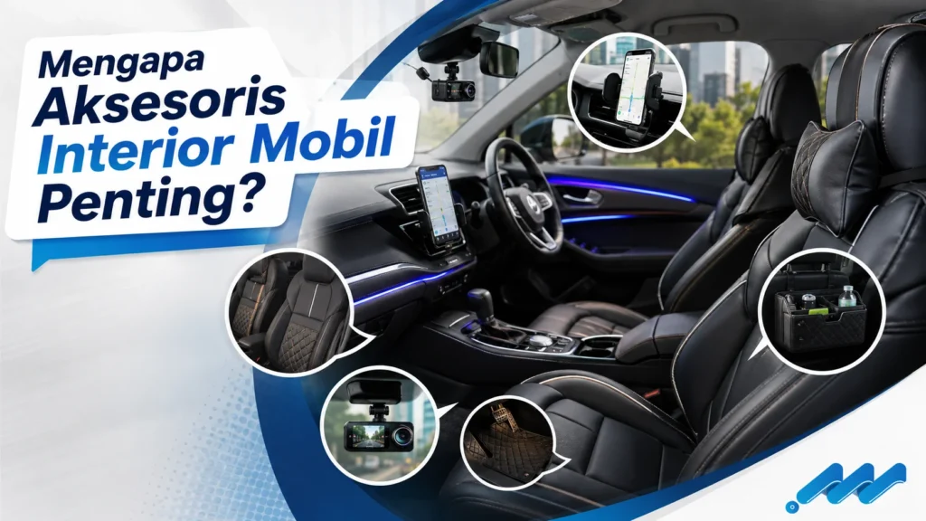 Aksesoris interior mobil modern yang meningkatkan kenyamanan dan estetika kabin.