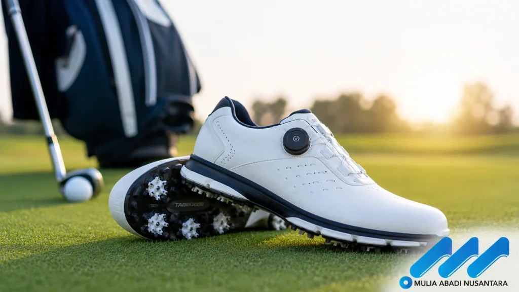 Sepatu golf berkualitas untuk kebutuhan pengadaan instansi pemerintah.