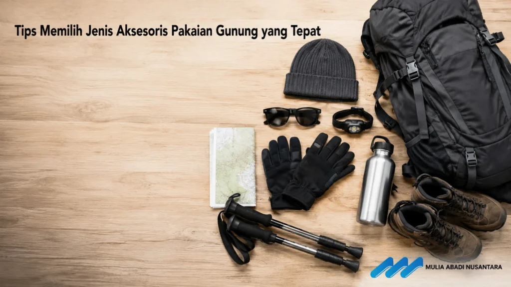 Panduan teknis mengevaluasi karakteristik material teknis, fungsionalitas, dan bobot perlengkapan outdoor agar serasi dengan pakaian utama gunung