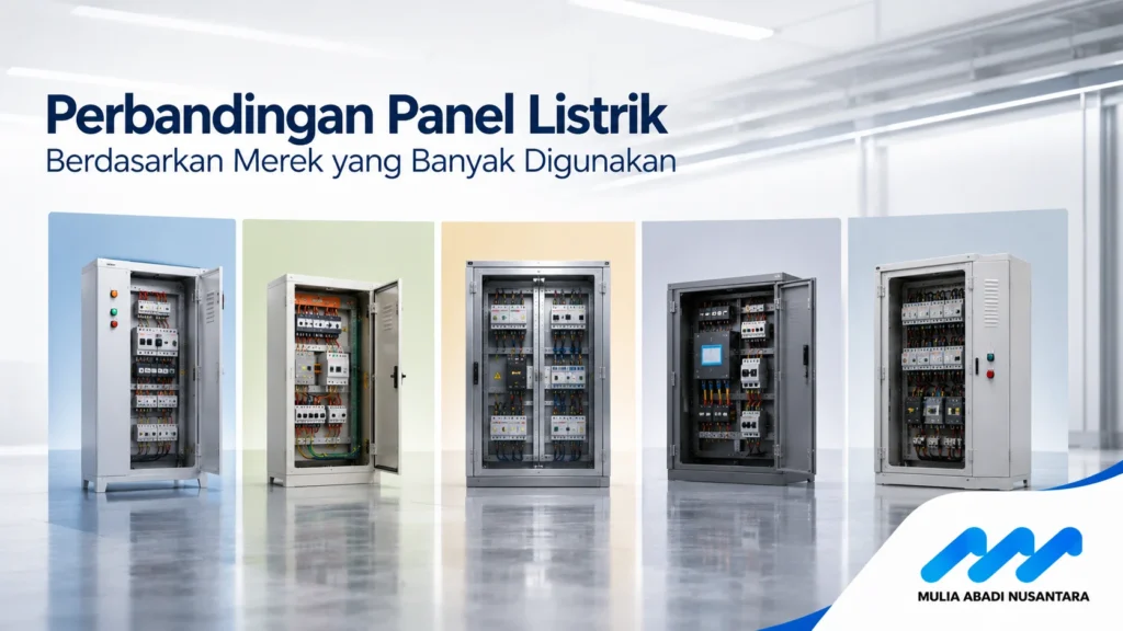 Perbandingan panel listrik industri