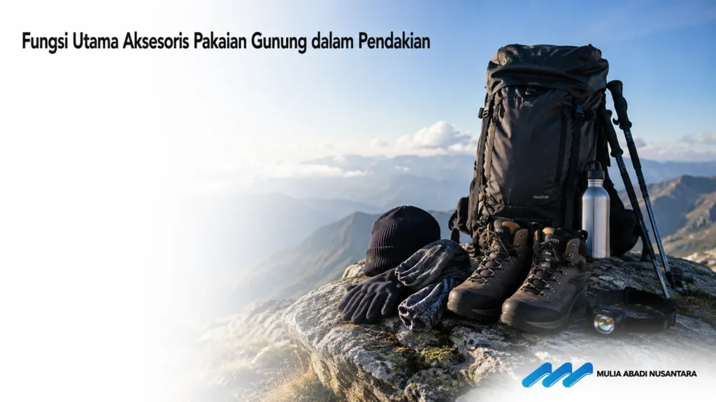 Fungsi penting manajemen suhu tubuh dan perlindungan ekstra dari pemilihan jenis aksesoris pakaian gunung sebelum melakukan aktivitas outdoor