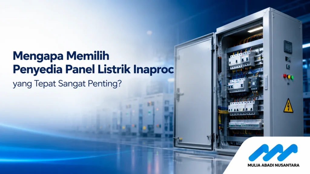 Penyedia panel listrik Inaproc untuk sistem distribusi daya skala besar