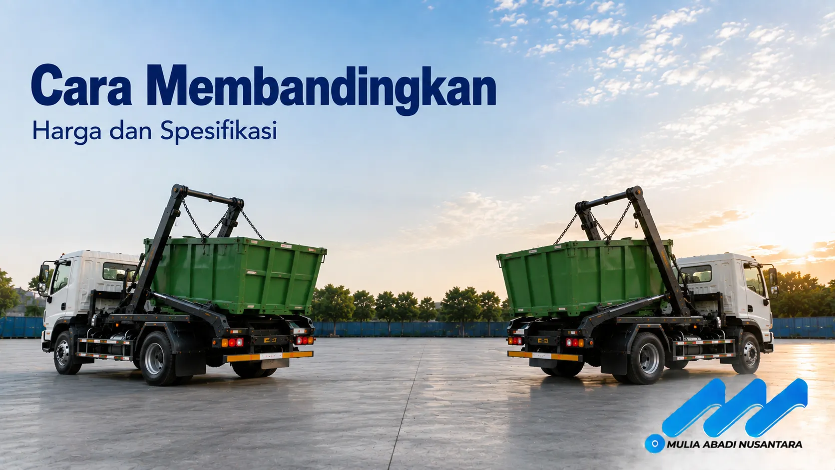 Perbandingan harga dan spesifikasi arm roll.