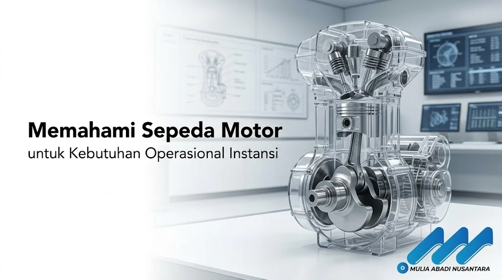 Unit armada resmi siap kirim dari penyedia sepeda motor operasional instansi terpercaya.