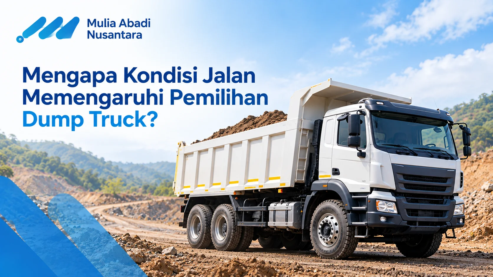 Harga Dump Truck E-Katalog LKPP untuk kebutuhan konstruksi dengan mempertimbangkan kondisi jalan dan medan operasional.