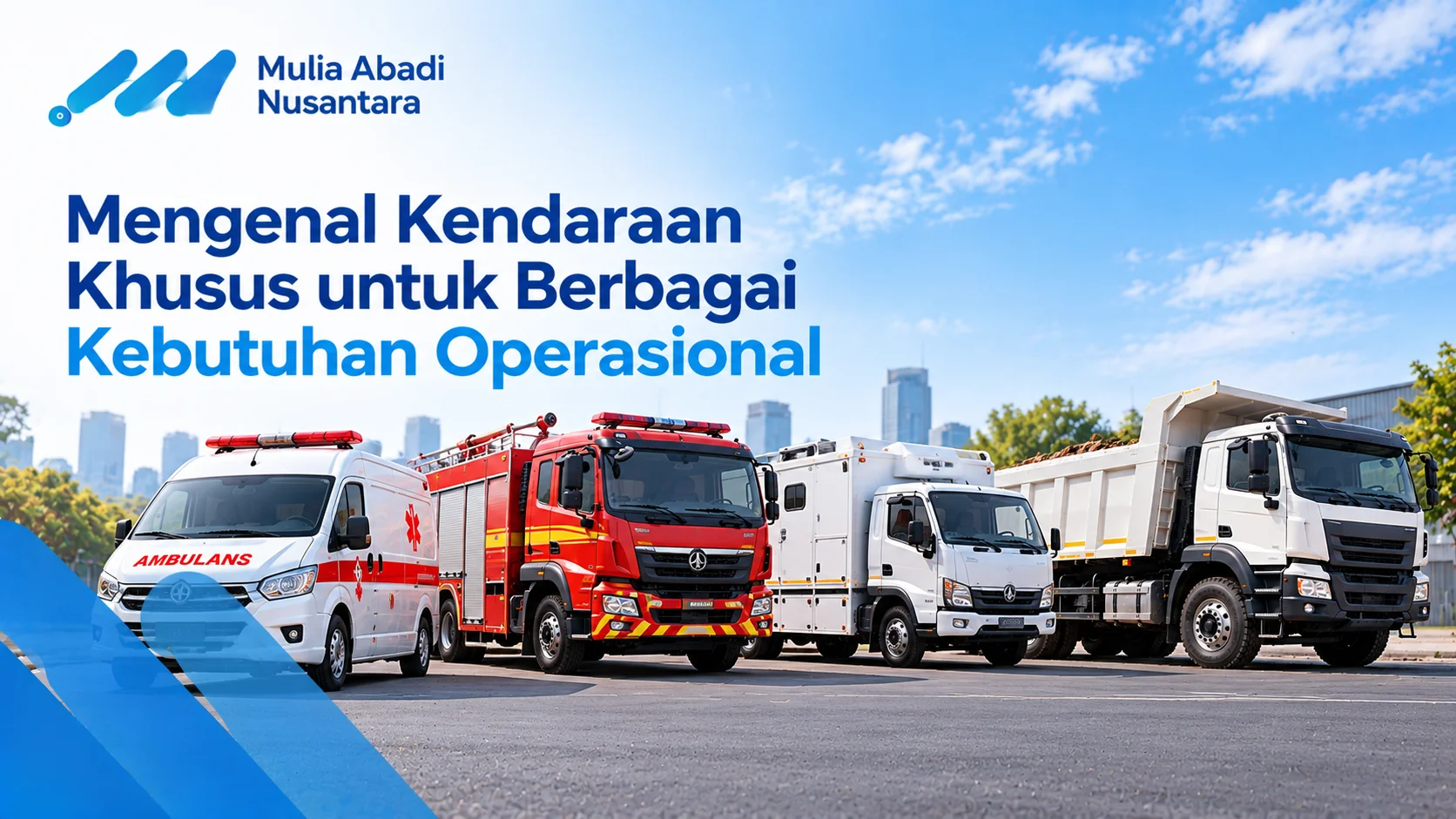 Pengadaan Kendaraan Khusus INAPROC meliputi ambulans, mobil pemadam kebakaran, dan kendaraan operasional untuk mendukung kebutuhan instansi.