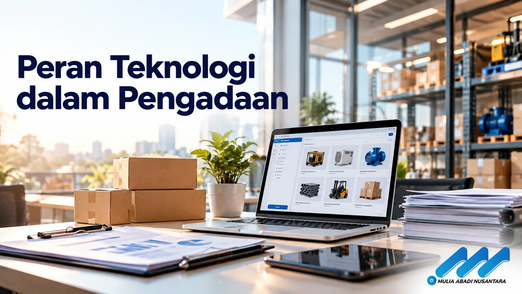 Peran teknologi dalam mempermudah proses pengadaan barang dan jasa