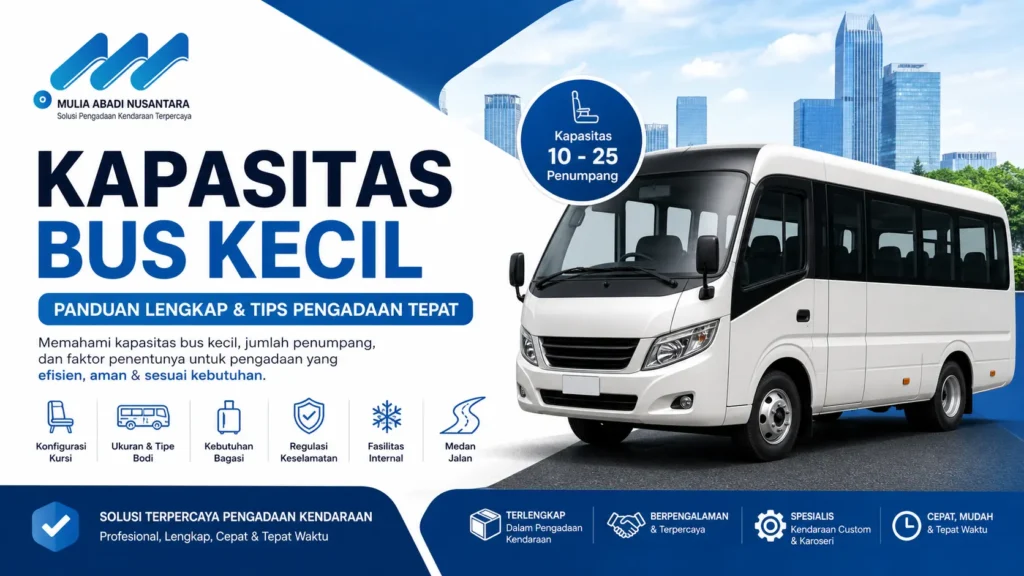 Gambar Kapasitas bus kecil 10–25 penumpang microbus dari MULIA ABADI NUSANTARA