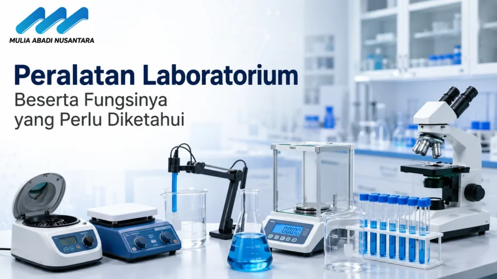 Peralatan Laboratorium beserta fungsinya untuk mendukung pemeriksaan, pengujian sampel, dan analisis laboratorium.