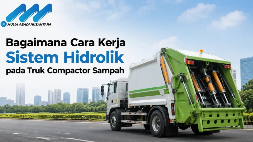 Sistem Hidrolik Truk Compactor Sampah untuk proses pemadatan limbah secara efisien