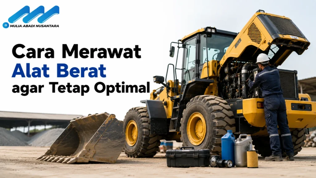 Jasa Konstruksi untuk perawatan alat berat agar tetap optimal