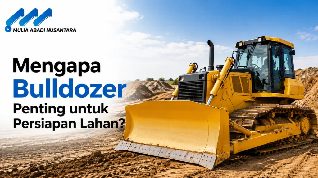 Penyedia Barang dan Jasa INAPROC untuk kebutuhan bulldozer persiapan lahan