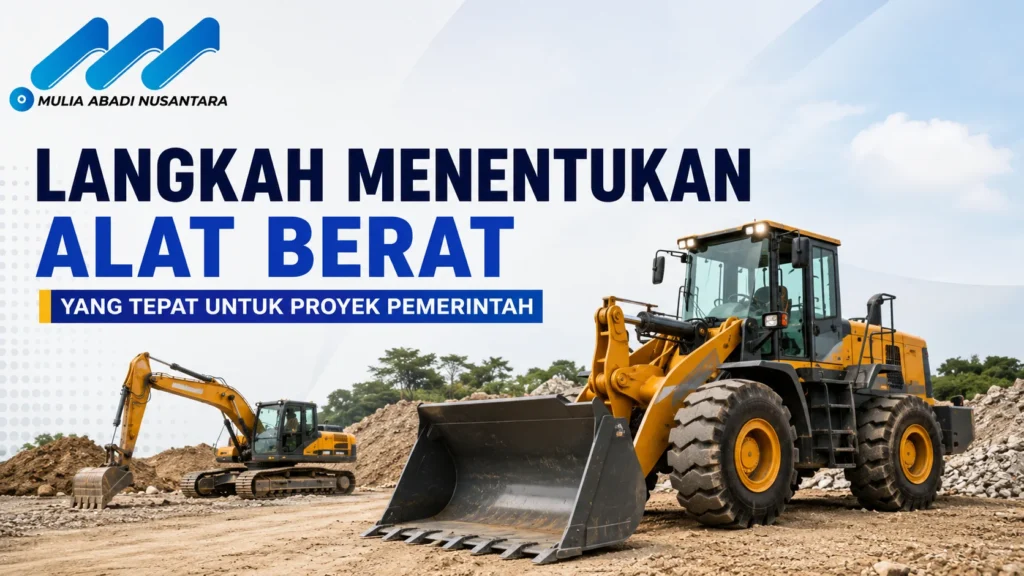 Penyedia E-Katalog LKPP untuk pengadaan alat berat proyek pemerintah