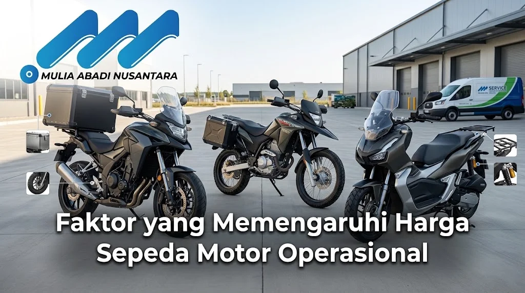 Harga motor dinas E-Katalog LKPP Mulia Abadi Nusantara
