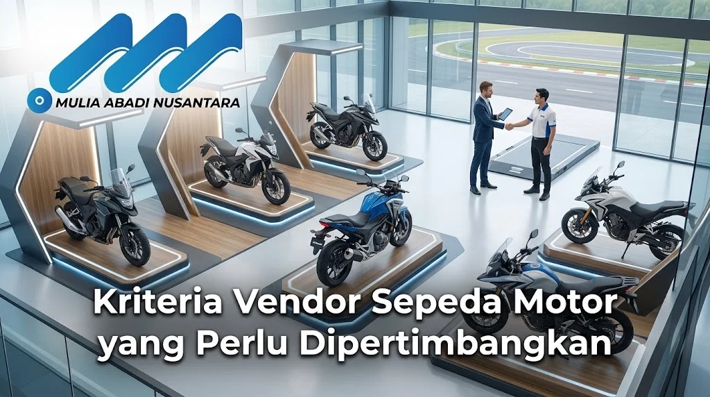 Vendor pengadaan sepeda motor INAPROC Mulia Abadi Nusantara