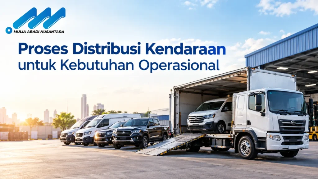 Jasa Distribusi Kendaraan Dinas untuk kebutuhan operasional
