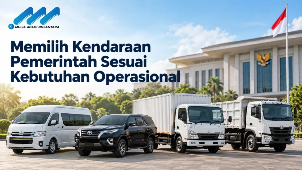 Jasa Distribusi Logistik Pemerintah untuk kendaraan sesuai kebutuhan operasional