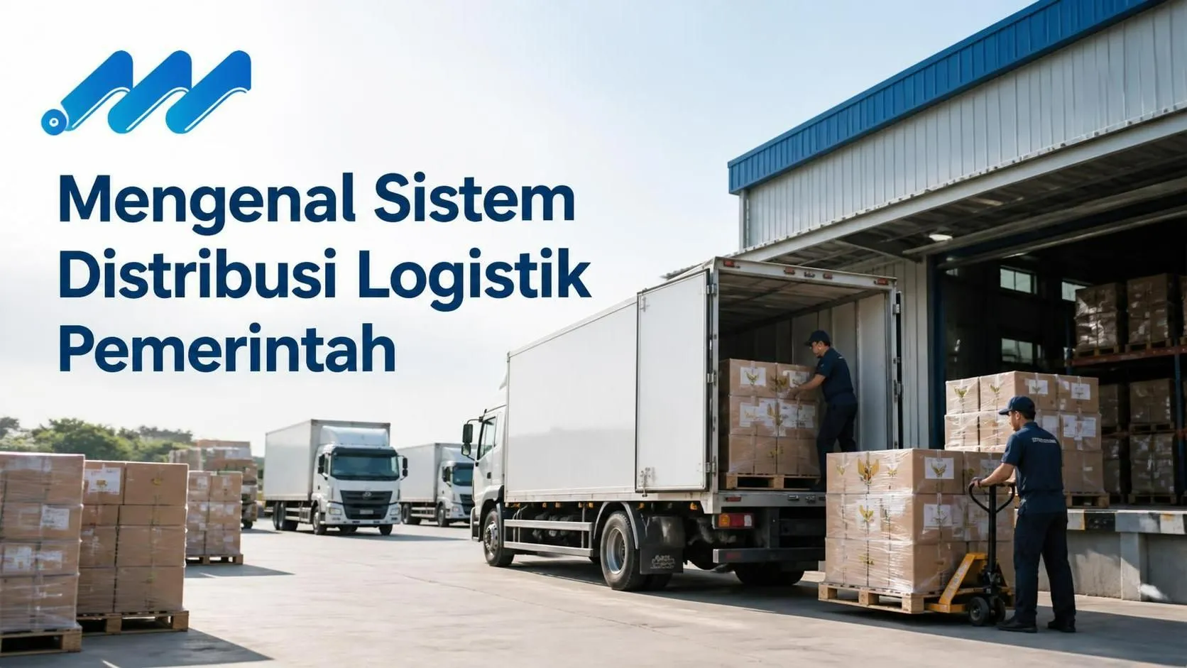Jasa distribusi logistik pemerintah untuk pengiriman alat berat dan barang pengadaan