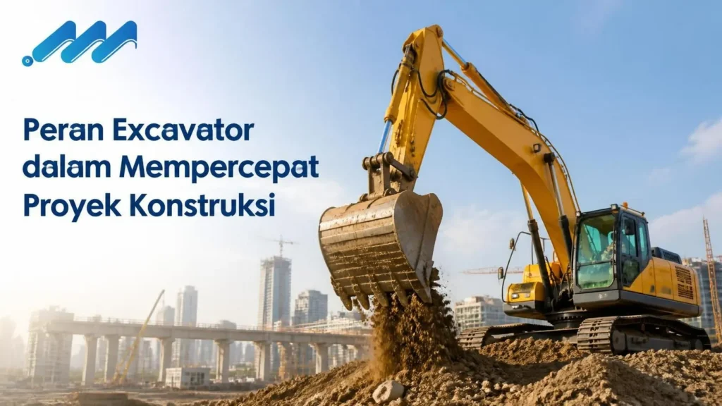 Penyedia alat berat proyek pemerintah untuk mendukung pekerjaan konstruksi