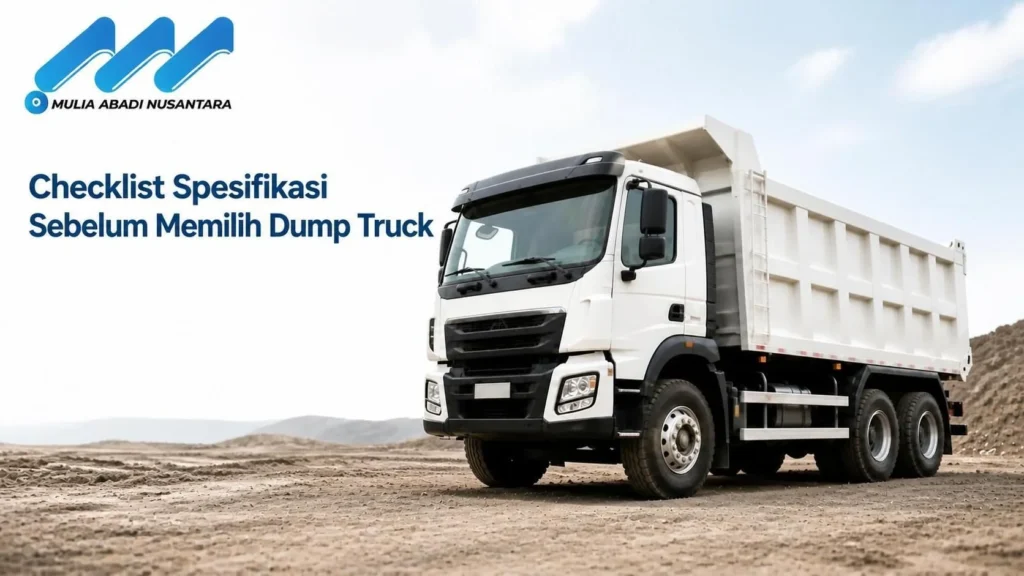Visi Misi PT Mulia Abadi Nusantara dalam penyediaan dump truck