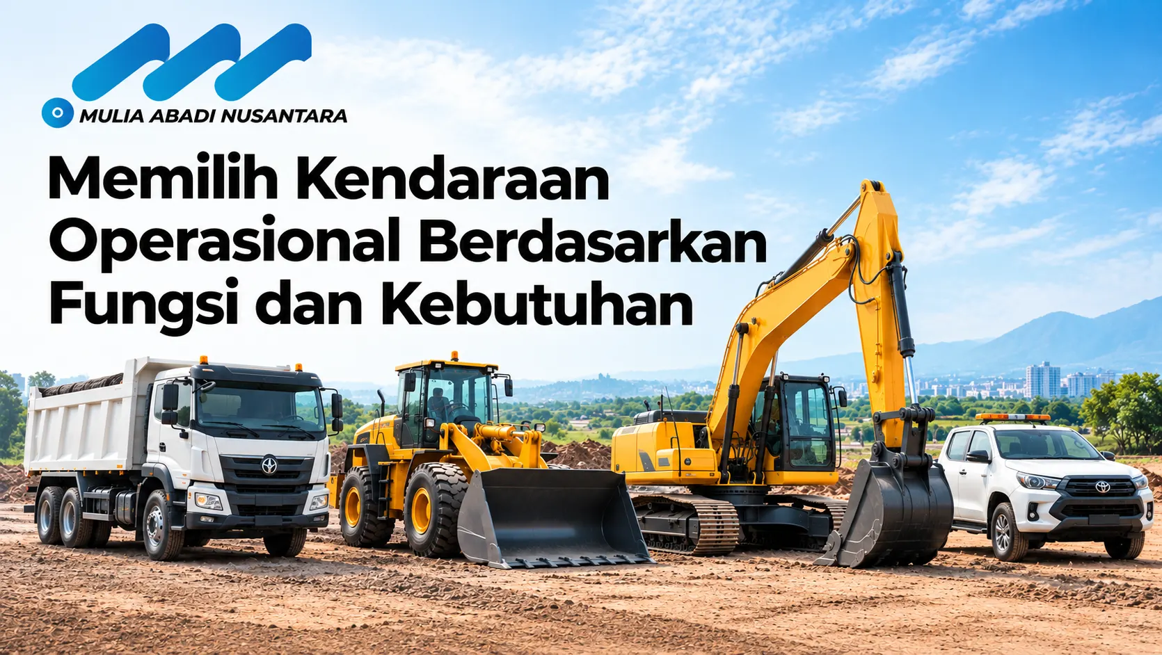Penyedia Kendaraan Operasional Khusus untuk kebutuhan layanan dan operasional instansi