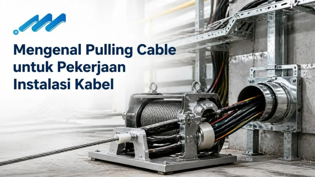 Memahami apa itu pulling cable beserta proses dan teknis instalasi kabel jaringan pada proyek infrastruktur.