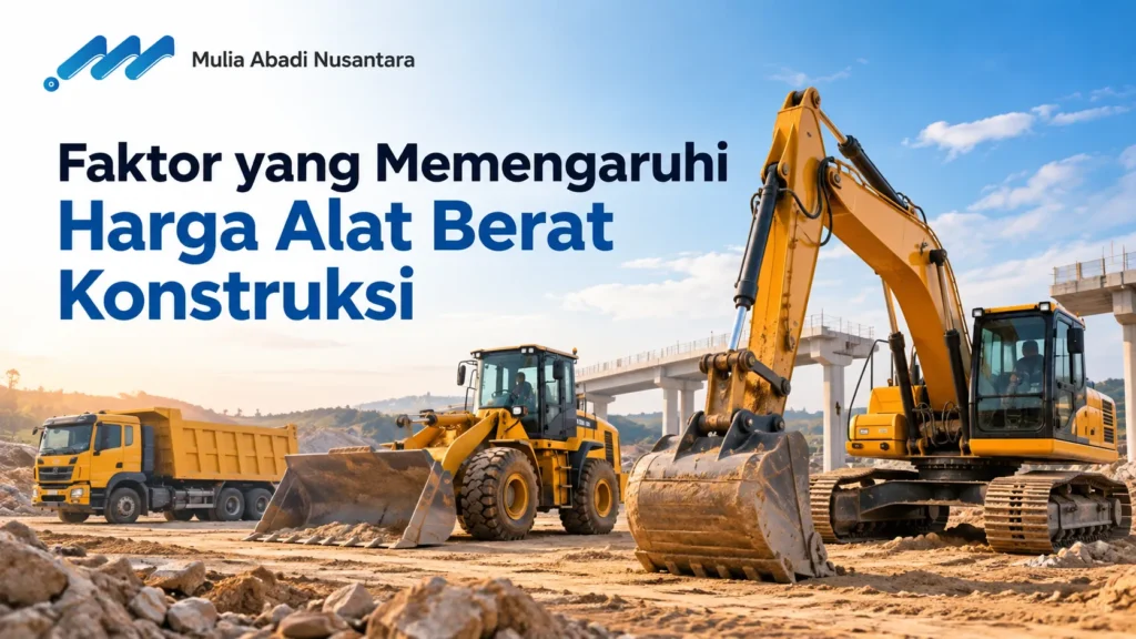 Harga Alat Berat E-Katalog LKPP dan faktor yang memengaruhinya