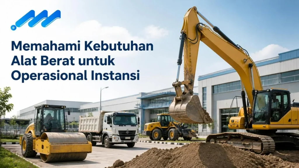 Vendor Sewa Alat Berat Instansi untuk kebutuhan operasional