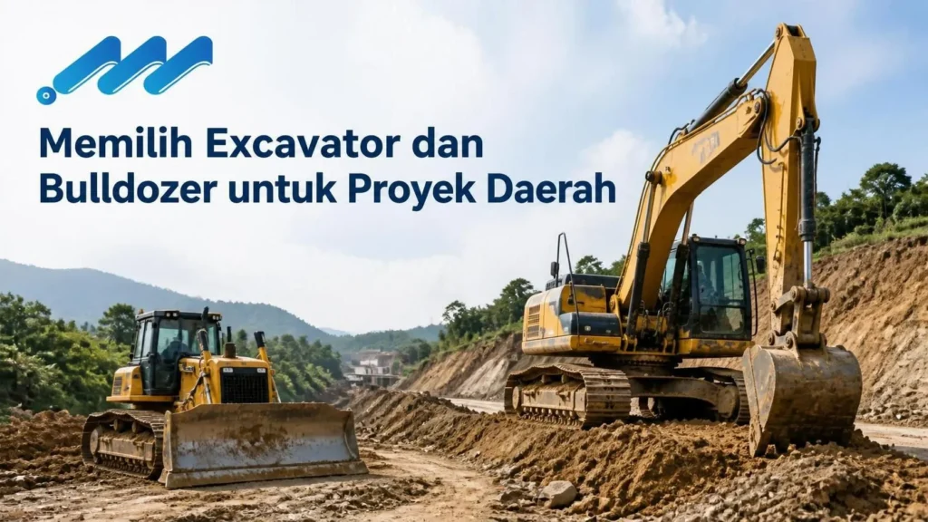 Supplier Excavator Bulldozer Pemda untuk proyek konstruksi daerah