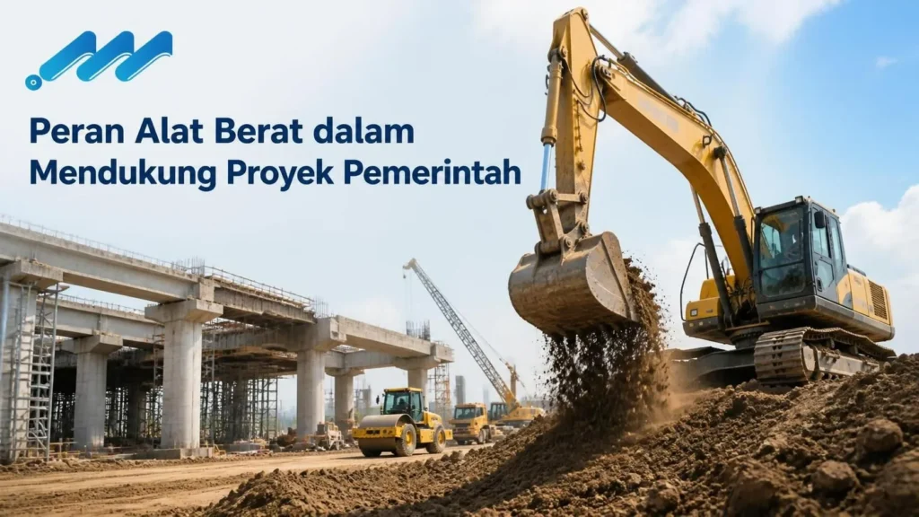 Penyedia Alat Berat Proyek Pemerintah untuk mendukung proyek konstruksi